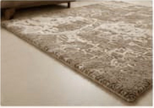 Modern carpet design with neutral pattern
